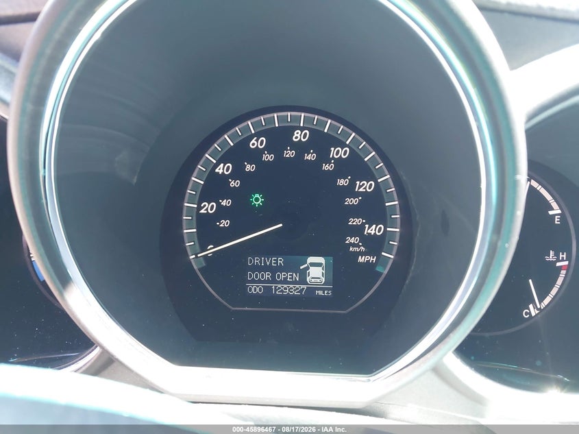 2008 Lexus Rx 400h VIN JTJGW31U782851550 IAAI salvage auction — REAR END, Salvage Certificate (California), sold $1,750 on 2026-09-04 (photo 7)