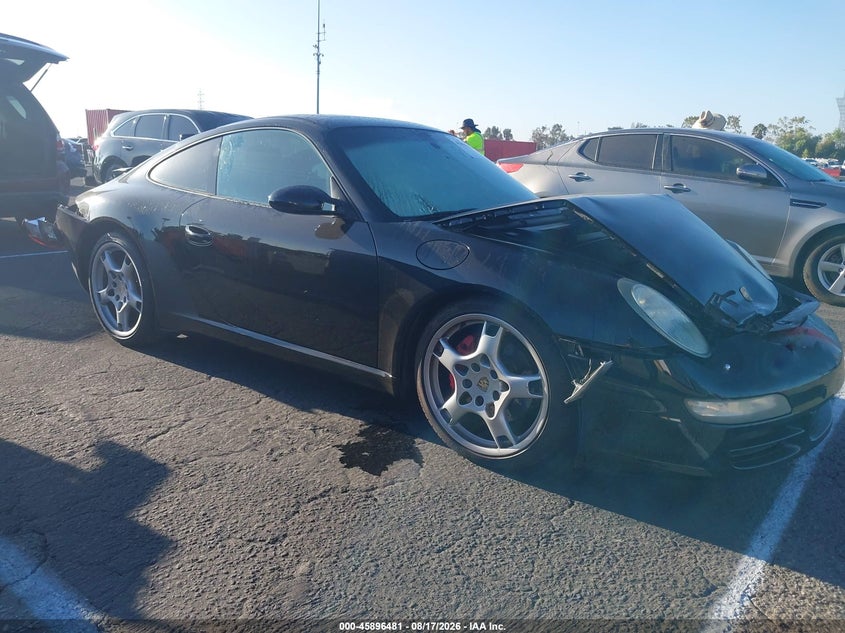 2006 Porsche 911 VIN WP0AB299X6S741989 — IAAI salvage auction photo