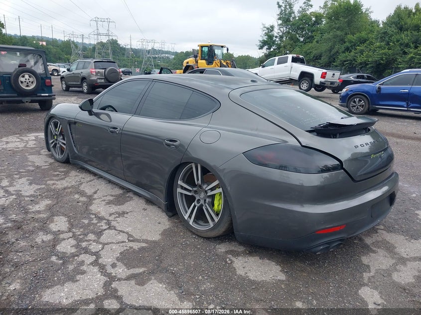 2014 Porsche Panamera VIN WP0AD2A70EL044232 IAAI salvage auction — WATER/FLOOD, Salvage (Pennsylvania), sold $5,000 on 2026-09-04 (photo 3)
