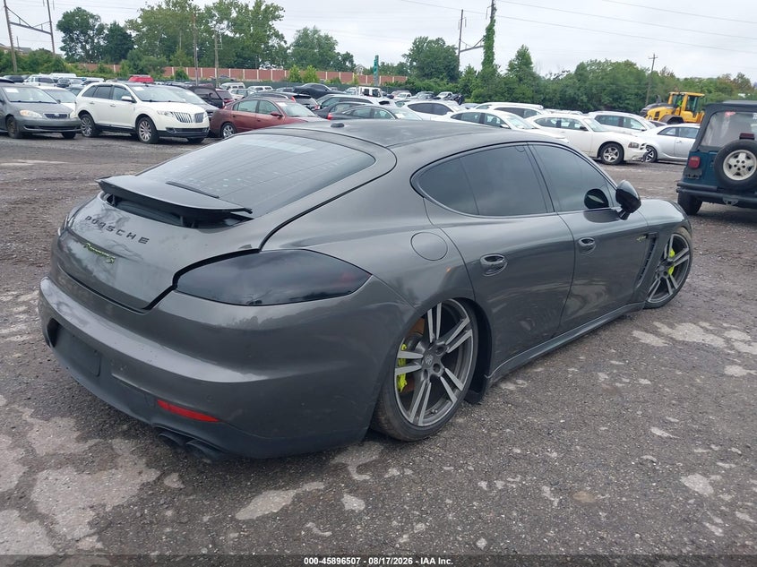 2014 Porsche Panamera VIN WP0AD2A70EL044232 IAAI salvage auction — WATER/FLOOD, Salvage (Pennsylvania), sold $5,000 on 2026-09-04 (photo 4)