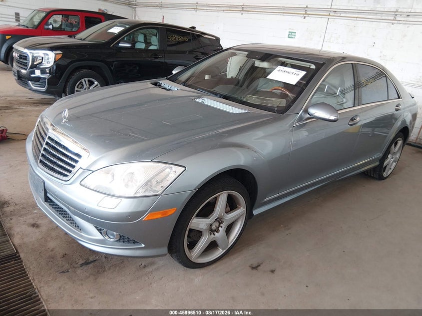 2008 Mercedes-benz S-klasse VIN WDDNG71X68A186340 IAAI salvage auction — NORMAL WEAR, Clear (Minnesota), sold $825 on 2026-08-19 (photo 2)