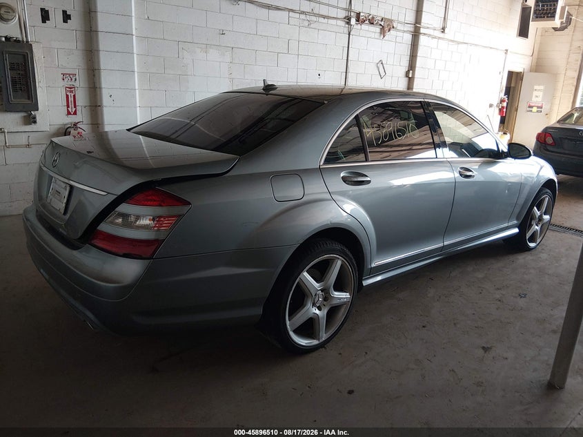 2008 Mercedes-benz S-klasse VIN WDDNG71X68A186340 IAAI salvage auction — NORMAL WEAR, Clear (Minnesota), sold $825 on 2026-08-19 (photo 4)