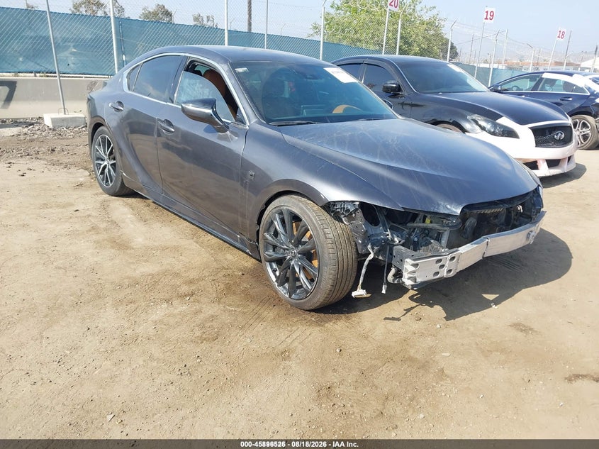2025 Lexus Is VIN JTHBA1D20S5134521 — IAAI salvage auction photo