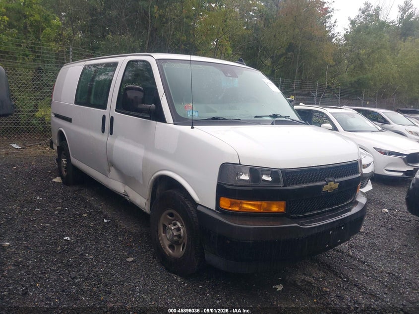 2020 Chevrolet Express cargo VIN 1GCWGAFG1L1253875 IAAI salvage auction — RIGHT SIDE, Clear (Massachusetts), sold $7,000 on 2026-09-18 (photo 6)