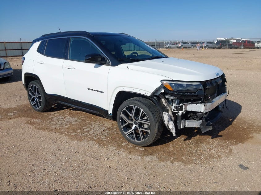 2025 Jeep Compass VIN 3C4NJDCNXST614478 — IAAI salvage auction photo
