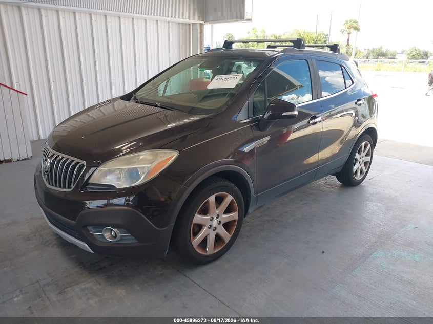 2014 Buick Encore VIN KL4CJDSB8EB658025 IAAI salvage auction — NORMAL WEAR, Clear (Florida), sold $1,000 on 2026-09-16 (photo 2)