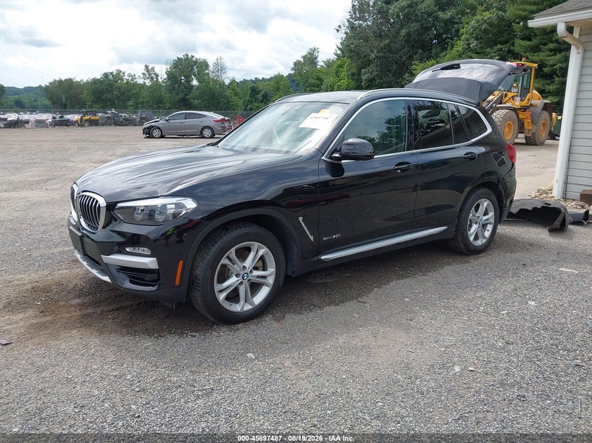2018 BMW X3 VIN 5UXTR9C59JLD63395 IAAI salvage auction — REAR END, Wait Title, sold $11,000 on 2026-09-05 (photo 2)