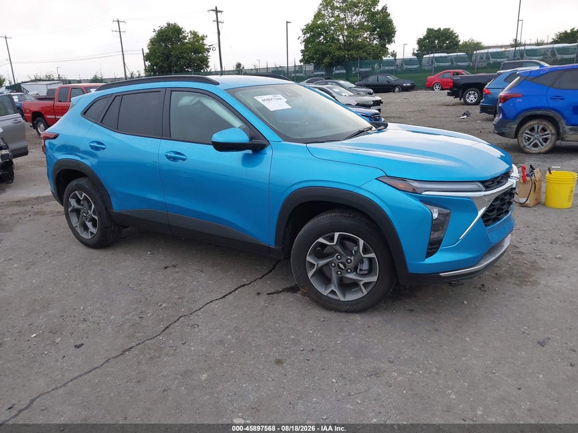 2025 Chevrolet Trax VIN KL77LHEP3SC255895 IAAI salvage auction — RIGHT REAR, Salvage (Pennsylvania), sold $8,600 on 2026-08-28 (photo 1)