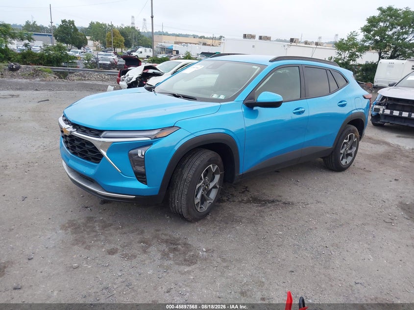 2025 Chevrolet Trax VIN KL77LHEP3SC255895 IAAI salvage auction — RIGHT REAR, Salvage (Pennsylvania), sold $8,600 on 2026-08-28 (photo 2)