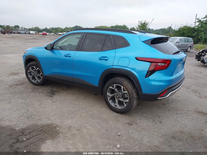 2025 Chevrolet Trax VIN KL77LHEP3SC255895 IAAI salvage auction — RIGHT REAR, Salvage (Pennsylvania), sold $8,600 on 2026-08-28 (photo 3)