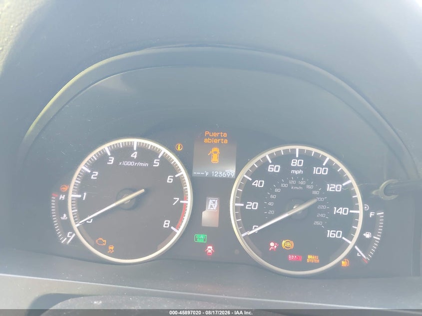 2013 Acura Rdx VIN 5J8TB3H57DL009065 IAAI salvage auction — FRONT END, Clear (Arkansas), sold $675 on 2026-09-03 (photo 7)