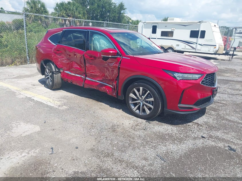 2025 Acura Mdx VIN 5J8YD9H40SL005219 — IAAI salvage auction photo