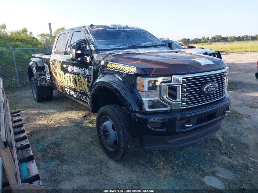 2022 Ford F450 VIN 1FT8W4DT7NEF98241 — IAAI salvage auction photo