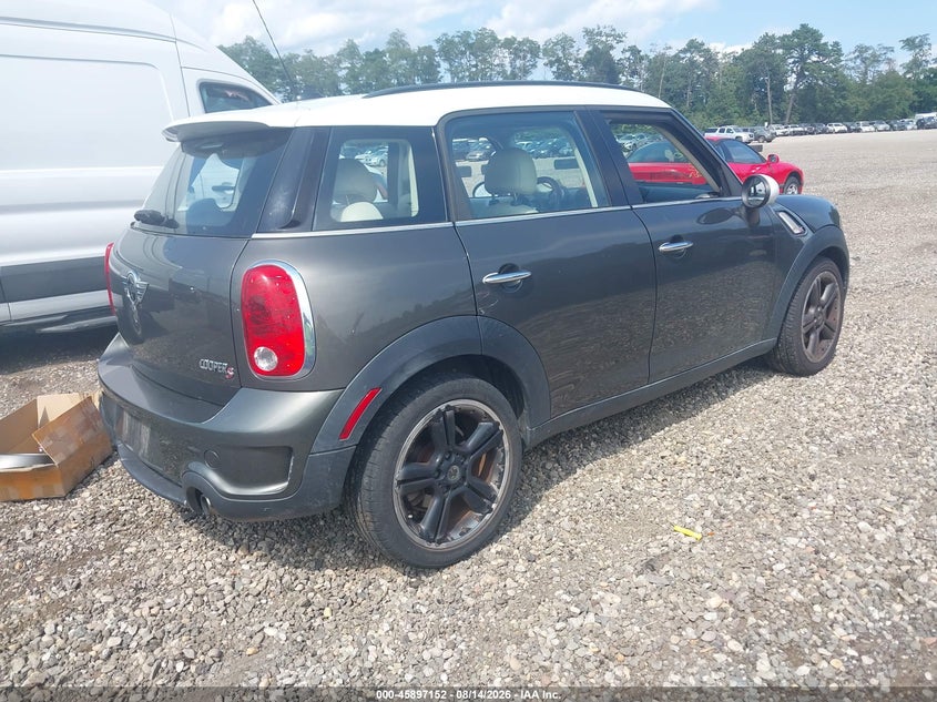 2012 Mini VIN WMWZC3C5XCWL85458 IAAI salvage auction — NORMAL WEAR, Clear (New York), sold $1,250 on 2026-08-26 (photo 4)