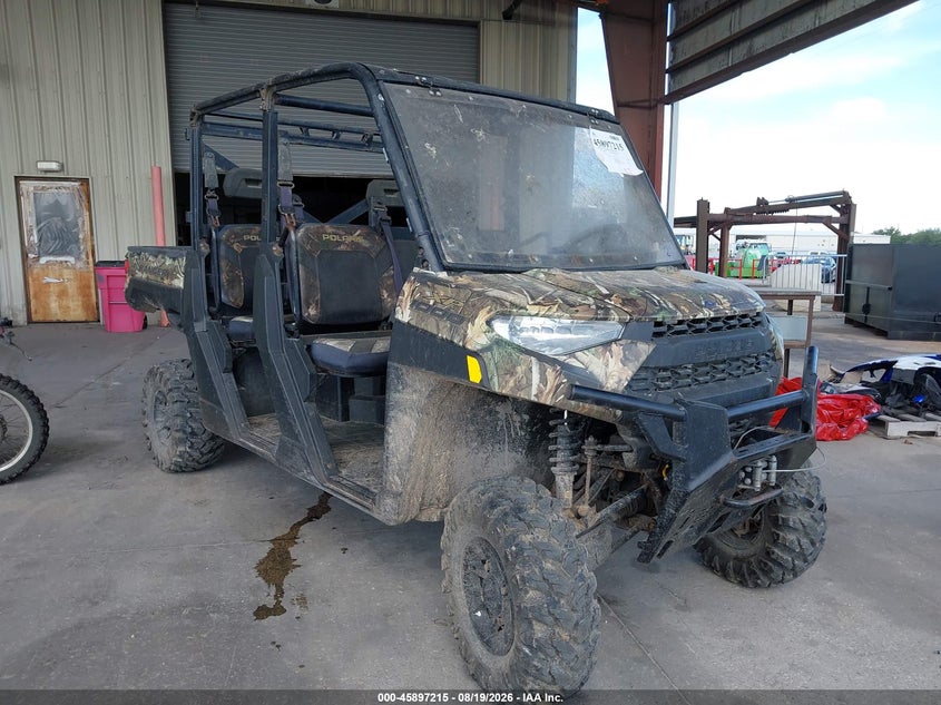 2019 Polaris Ranger VIN 4XARSE99XK8914834 IAAI salvage auction — ROOF, Original (Texas), sold $3,925 on 2026-10-09 (photo 1)