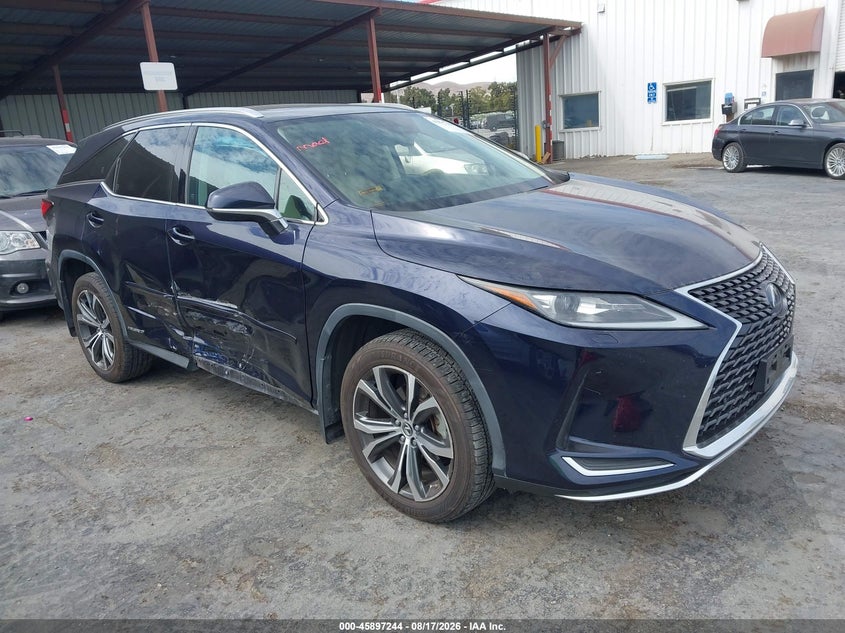 2021 Lexus Rx VIN JTJHGKFA1M2015768 — IAAI salvage auction photo