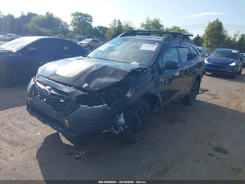 2023 Subaru Outback VIN 4S4BTGUDXP3200586 IAAI salvage auction — FRONT END, Wait Title, sold $0 on 2026-10-14 (photo 2)