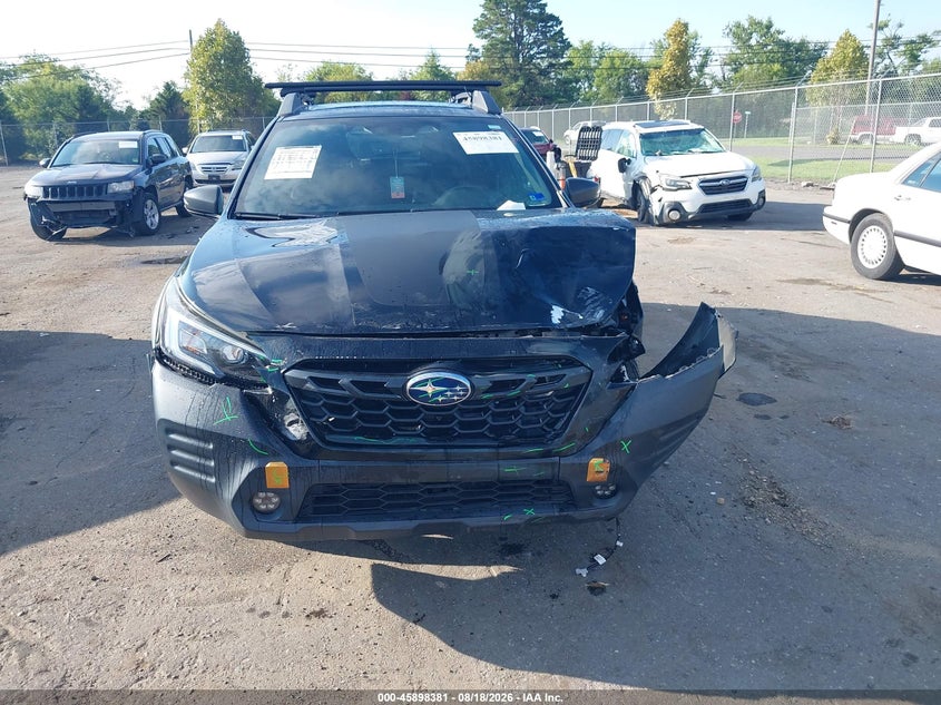 2023 Subaru Outback VIN 4S4BTGUDXP3200586 IAAI salvage auction — FRONT END, Wait Title, sold $0 on 2026-10-14 (photo 6)