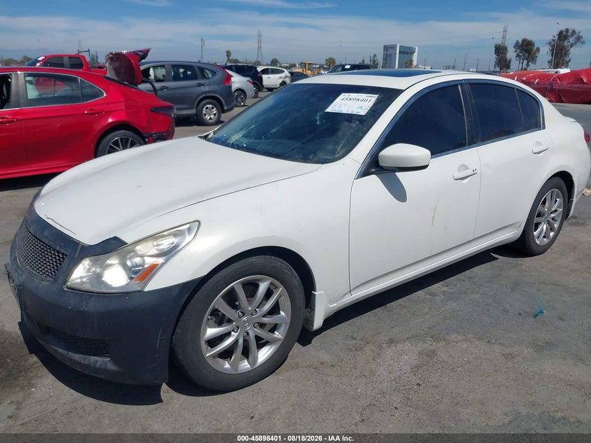 2009 Infiniti G37 VIN JNKCV61E19M011718 IAAI salvage auction — NORMAL WEAR, Clear - Dealer Only (California), sold $800 on 2026-09-06 (photo 2)