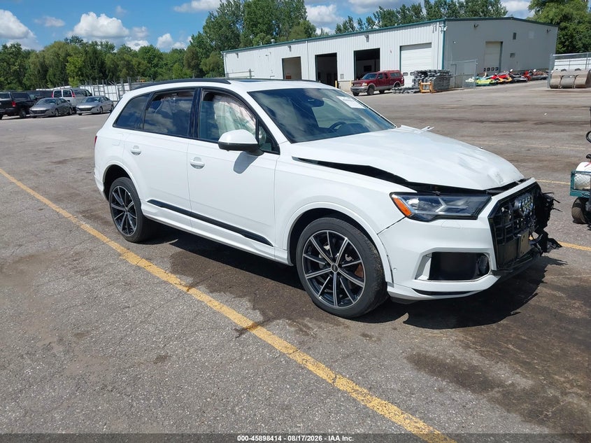 2021 Audi Q7 VIN WA1LXAF77MD012416 — IAAI salvage auction photo
