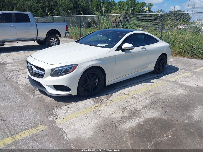 2016 Mercedes-benz S-klasse VIN WDDXJ8FB6GA016166 IAAI salvage auction — MECHANICAL, Clear (Texas), sold $10,400 on 2026-08-19 (photo 2)