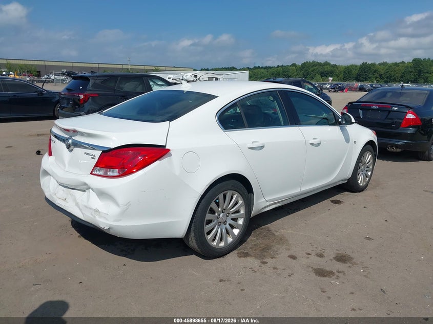 2011 Buick Regal VIN W04GN5EC1B1091898 IAAI salvage auction — REAR END, Salvage (Ohio), sold $1,325 on 2026-09-06 (photo 4)