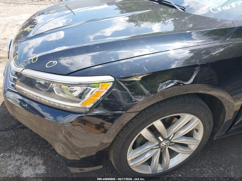 2017 Volkswagen Passat VIN 1VWGT7A36HC011194 IAAI salvage auction — SIDE, Salvage - Greater Than 75% (Maryland), sold $975 on 2026-09-06 (photo 6)