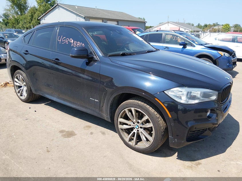 2018 BMW X6 VIN 5UXKU2C59J0Z61308 — IAAI salvage auction photo