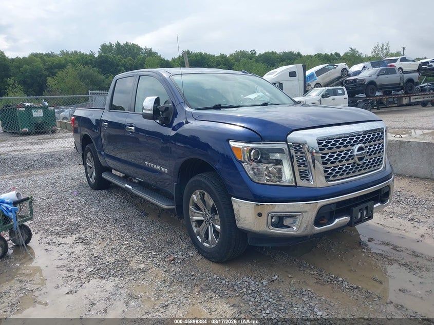 2018 Nissan TITAN VIN 1N6AA1E59JN506102 — IAAI salvage auction photo