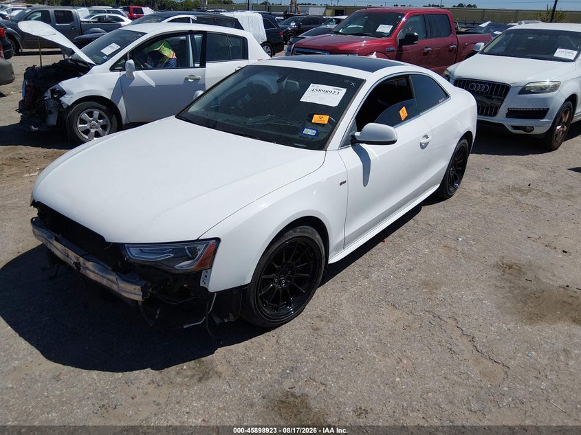 2016 Audi A5 VIN WAUM2AFR7GA006905 IAAI salvage auction — BIO HAZARD, Salvage (Texas), sold $625 on 2026-09-03 (photo 2)