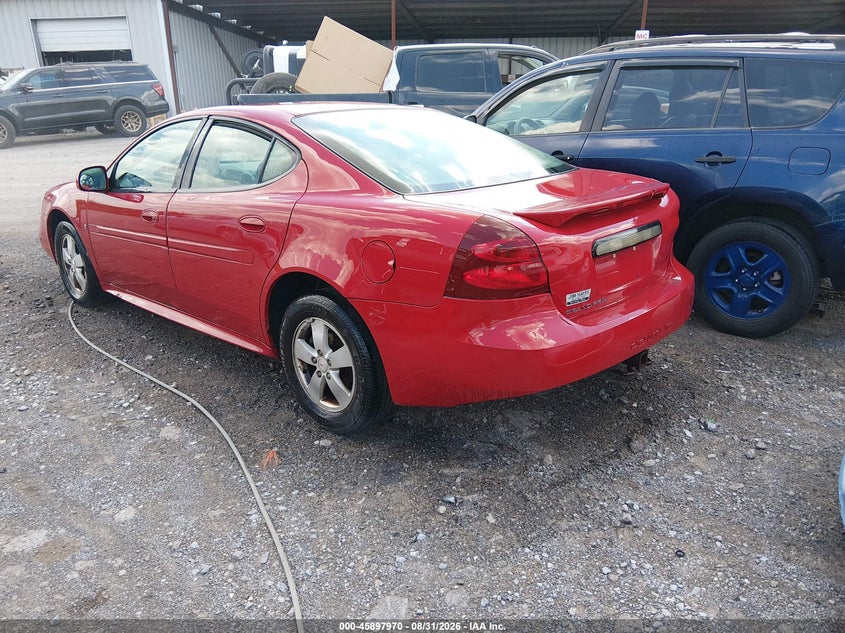 2008 Pontiac Grand prix VIN 2G2WP552381176574 IAAI salvage auction — NORMAL WEAR, Clear (Tennessee), sold $375 on 2026-09-10 (photo 3)