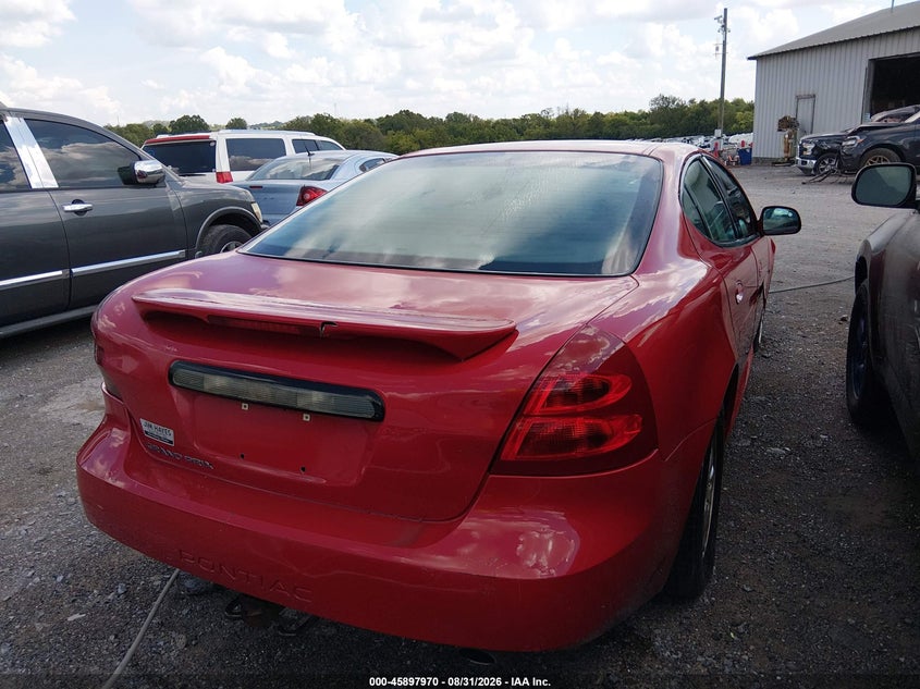 2008 Pontiac Grand prix VIN 2G2WP552381176574 IAAI salvage auction — NORMAL WEAR, Clear (Tennessee), sold $375 on 2026-09-10 (photo 4)