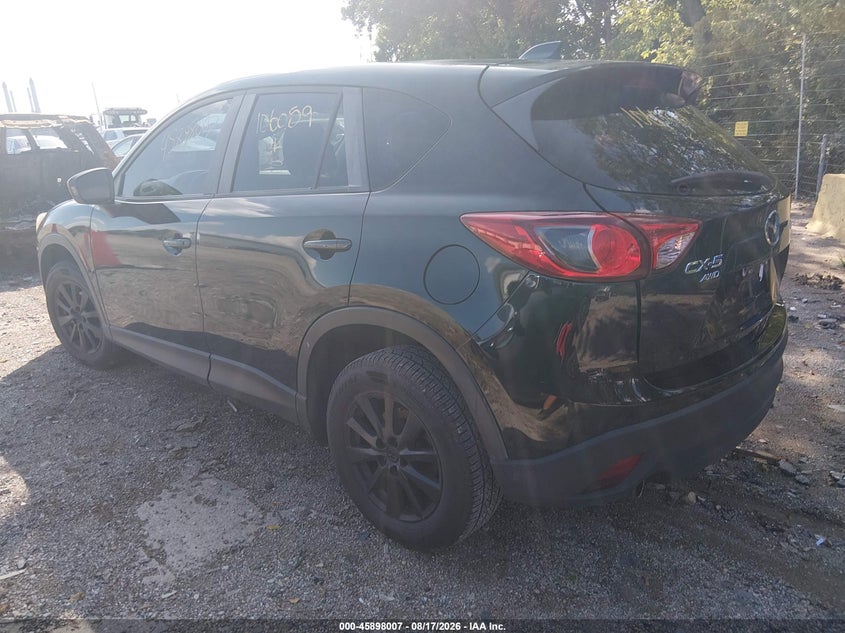 2013 Mazda Cx-5 VIN JM3KE4CE5D0106059 IAAI salvage auction — RIGHT FRONT, Wait Title, sold $2,400 on 2026-09-27 (photo 3)