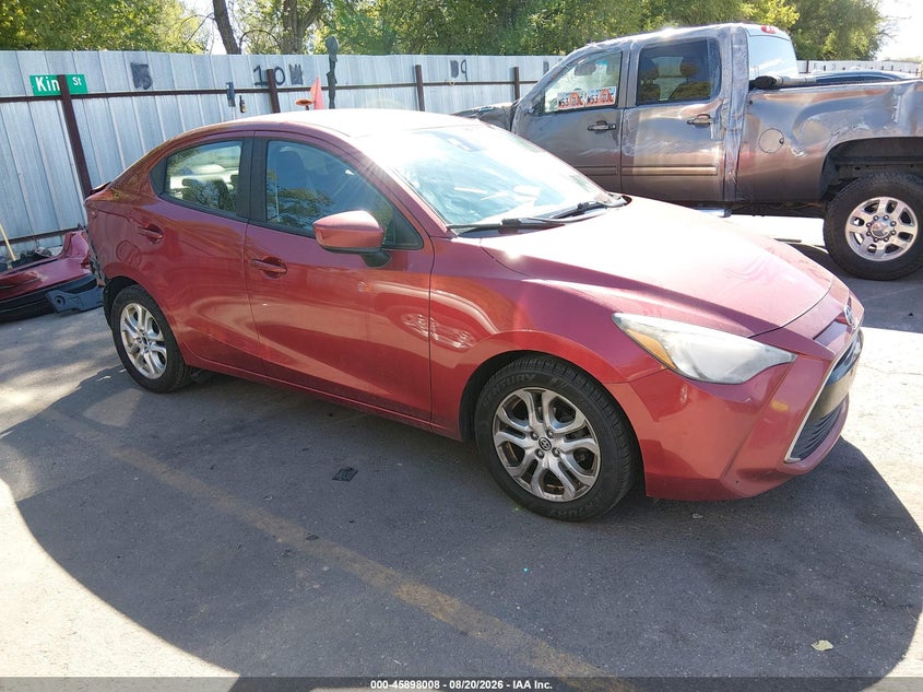 2016 Scion Ia VIN 3MYDLBZVXGY143350 IAAI salvage auction — REAR END, Salvage (Utah), sold $2,800 on 2026-09-10 (photo 1)