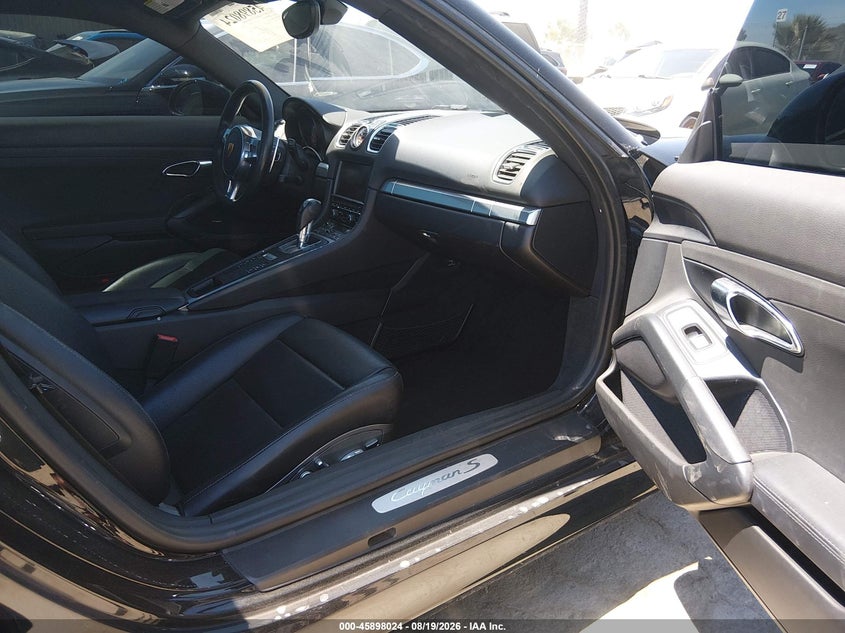 2014 Porsche Cayman VIN WP0AB2A8XEK191422 IAAI salvage auction — FRONT END, Salvage Title, sold $18,000 on 2026-09-27 (photo 5)