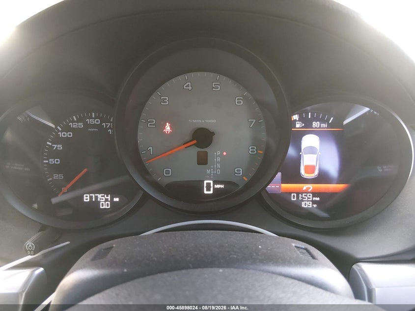 2014 Porsche Cayman VIN WP0AB2A8XEK191422 IAAI salvage auction — FRONT END, Salvage Title, sold $18,000 on 2026-09-27 (photo 7)