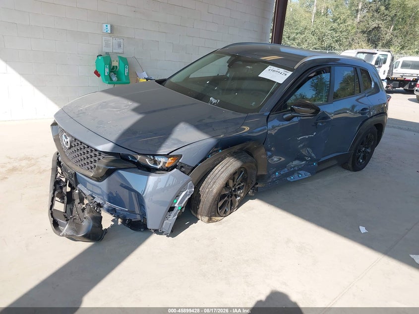 2026 Mazda Cx-50 VIN 7MMVABAL1TN607829 IAAI salvage auction — LEFT SIDE, Wait Title, sold $6,400 on 2026-09-26 (photo 2)