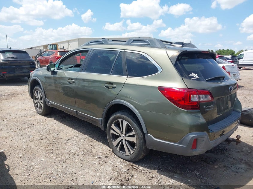 2019 Subaru Outback VIN 4S4BSANC8K3383596 IAAI salvage auction — REAR END, Original (Texas), sold $5,500 on 2026-10-04 (photo 3)