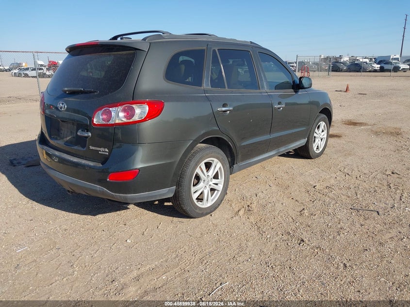 2010 Hyundai Santa fe VIN 5NMSK4AG5AH354331 IAAI salvage auction — NORMAL WEAR, Original (Texas), sold $875 on 2026-08-23 (photo 4)