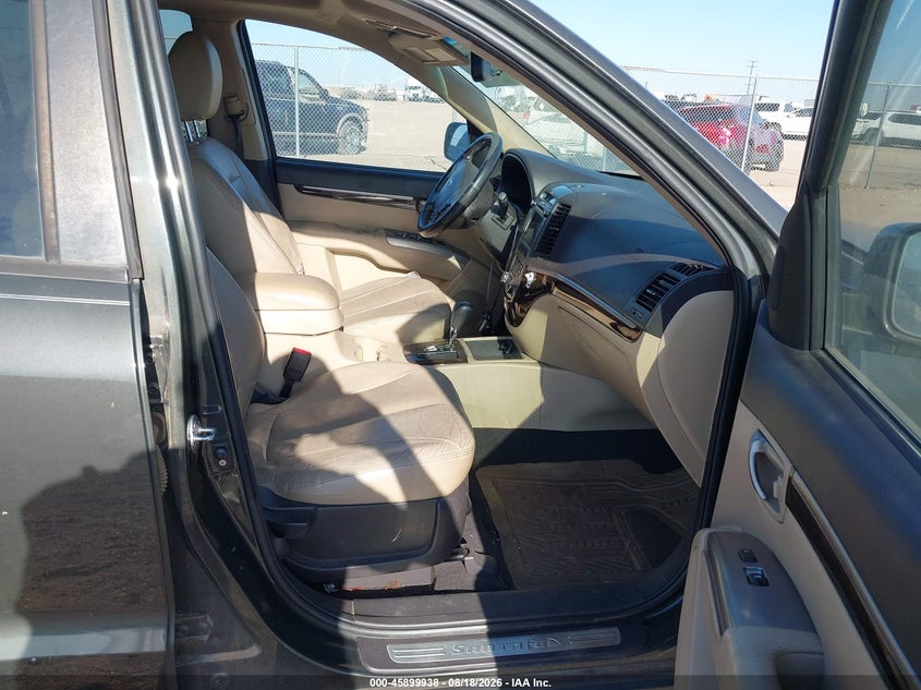 2010 Hyundai Santa fe VIN 5NMSK4AG5AH354331 IAAI salvage auction — NORMAL WEAR, Original (Texas), sold $875 on 2026-08-23 (photo 5)