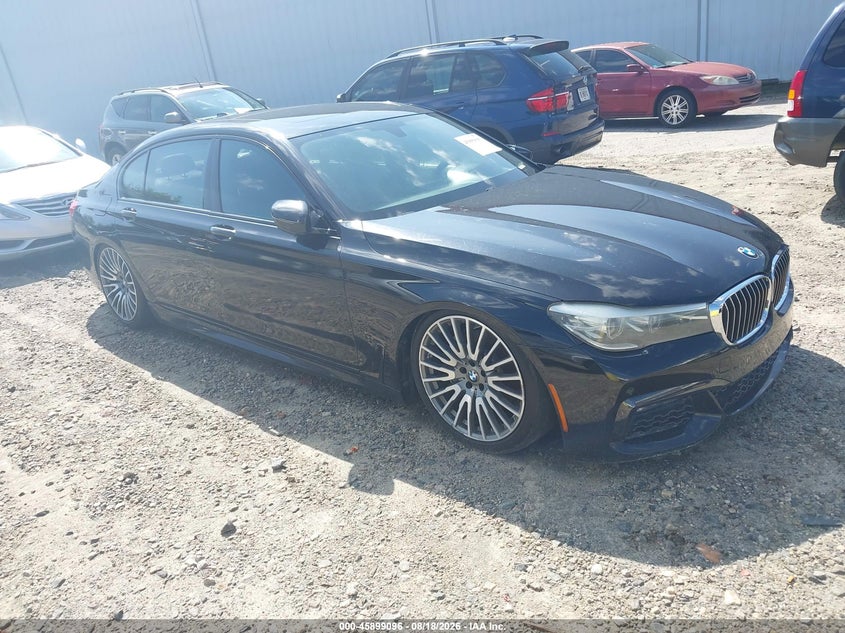 2017 BMW 7er VIN WBA7E2C54HG739746 IAAI salvage auction — NORMAL WEAR, Nrc Lienholder Repossession Paperwork (Georgia), sold $5,000 on 2026-09-07 (photo 1)