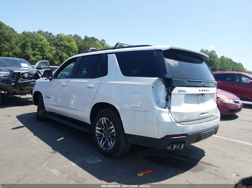 2025 Chevrolet Tahoe VIN 1GNS6PRL3SR238928 IAAI salvage auction — SIDE, Salvage Title, sold $34,950 on 2026-09-23 (photo 3)