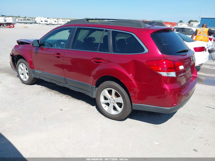 2014 Subaru Outback VIN 4S4BRBCC8E3313427 IAAI salvage auction — FRONT END, Wait Title, sold $975 on 2026-10-09 (photo 3)