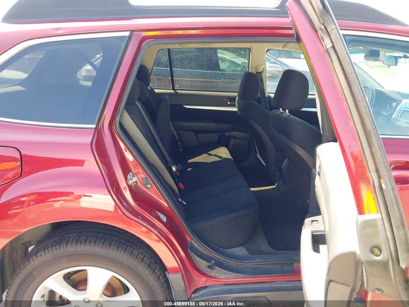 2014 Subaru Outback VIN 4S4BRBCC8E3313427 IAAI salvage auction — FRONT END, Wait Title, sold $975 on 2026-10-09 (photo 8)