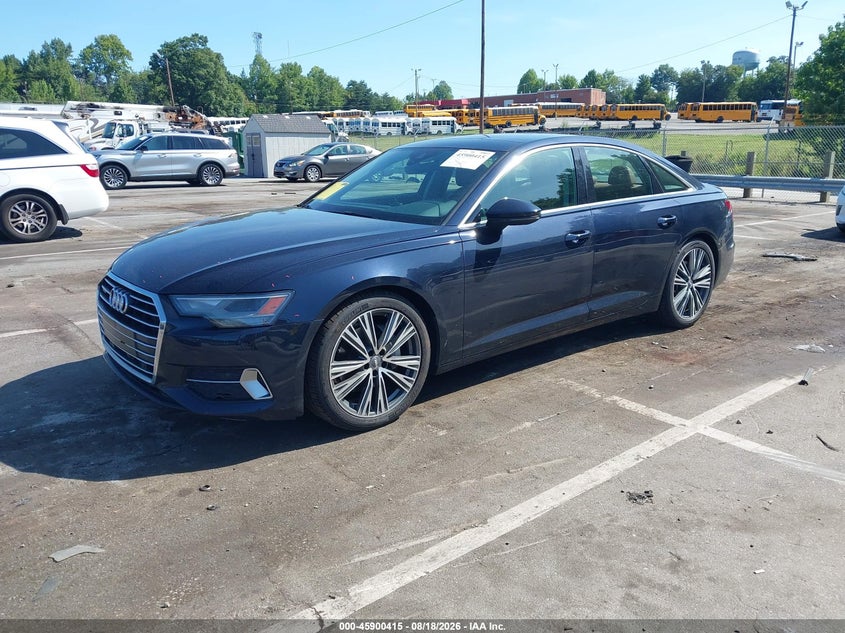 2019 Audi A6 VIN WAUD8AF2XKN127057 IAAI salvage auction — RIGHT FRONT, Salvage Title, sold $8,200 on 2026-09-06 (photo 2)