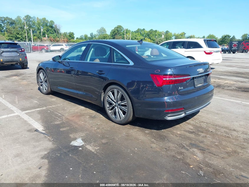 2019 Audi A6 VIN WAUD8AF2XKN127057 IAAI salvage auction — RIGHT FRONT, Salvage Title, sold $8,200 on 2026-09-06 (photo 3)