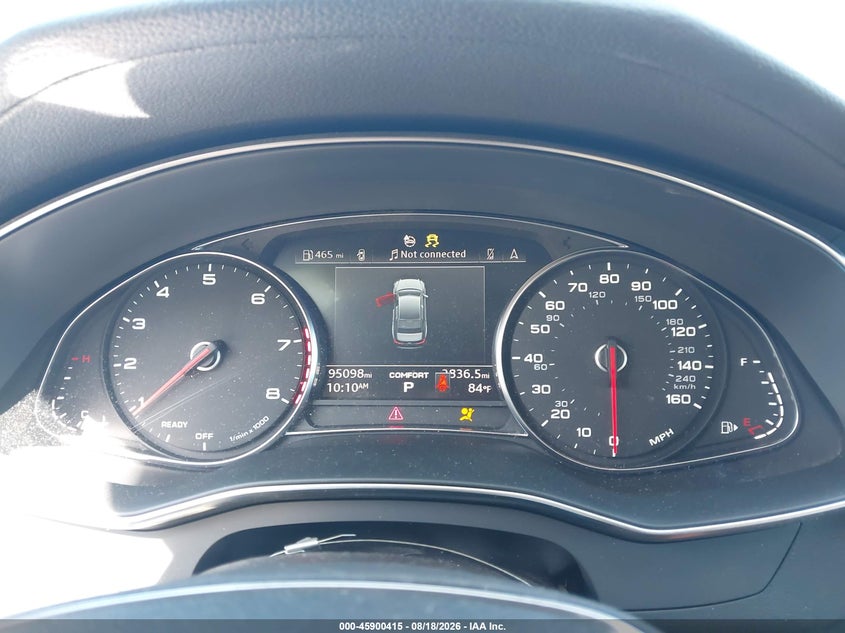 2019 Audi A6 VIN WAUD8AF2XKN127057 IAAI salvage auction — RIGHT FRONT, Salvage Title, sold $8,200 on 2026-09-06 (photo 7)
