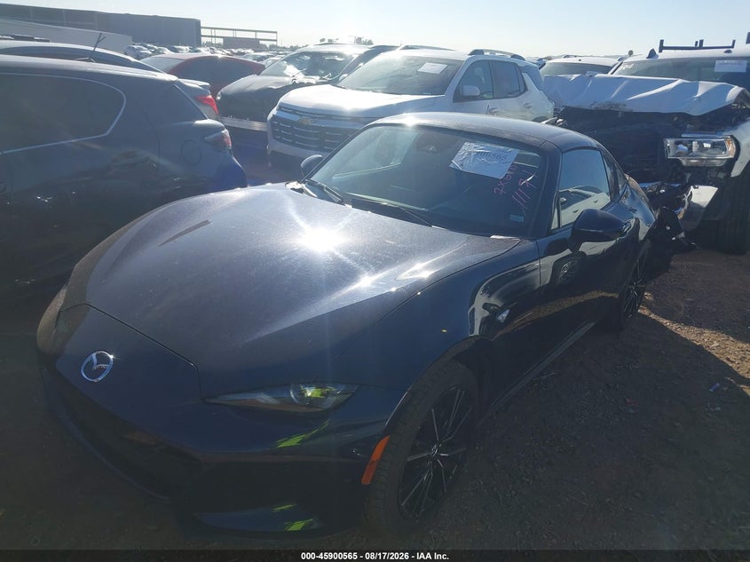 2025 Mazda Mx-5 VIN JM1NDAM7XS0651162 IAAI salvage auction — NORMAL WEAR, Enterprise Vehicles Clear Only (Nevada), sold $19,600 on 2026-08-25 (photo 2)