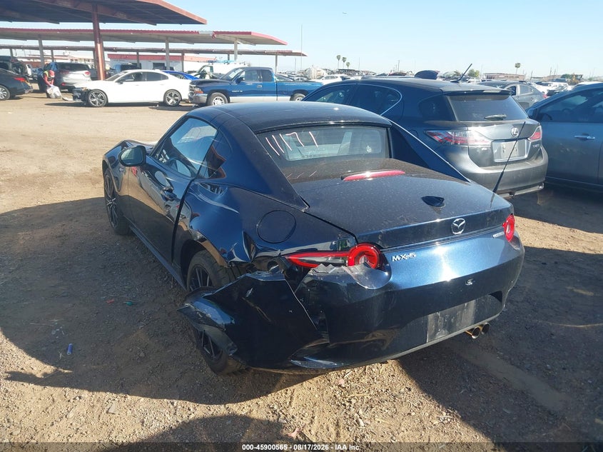 2025 Mazda Mx-5 VIN JM1NDAM7XS0651162 IAAI salvage auction — NORMAL WEAR, Enterprise Vehicles Clear Only (Nevada), sold $19,600 on 2026-08-25 (photo 3)