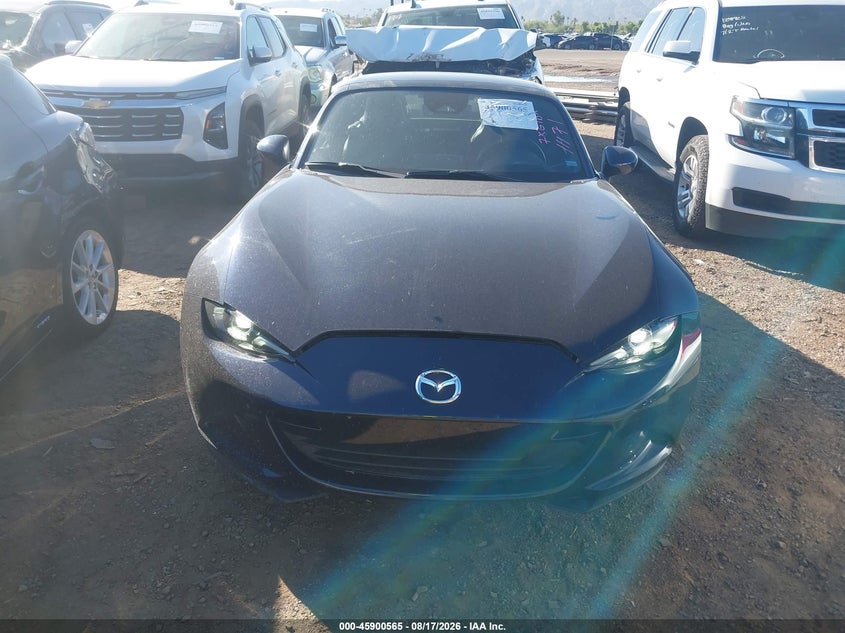 2025 Mazda Mx-5 VIN JM1NDAM7XS0651162 IAAI salvage auction — NORMAL WEAR, Enterprise Vehicles Clear Only (Nevada), sold $19,600 on 2026-08-25 (photo 6)